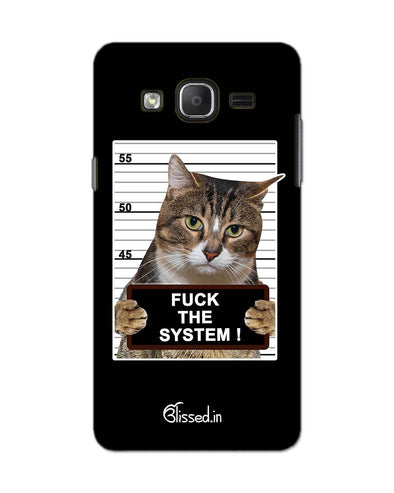 F*CK THE SYSTEM  | SAMSUNG ON 5 PRO Phone Case