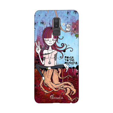 Power to the peaceful | Samsung J8 Phone Case