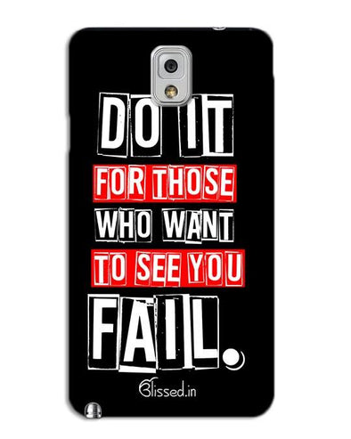 Do It For Those | SAMSUNG NOTE 3 Phone Case