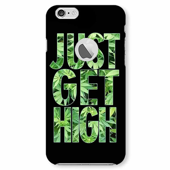 High | iphone 6 logo cut Phone Case