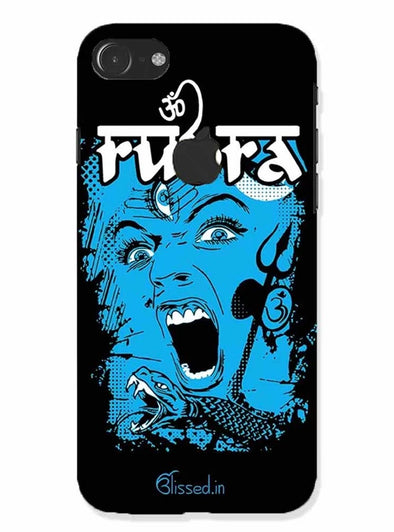 Mighty Rudra - The Fierce One | iphone 7 logo cut Phone Case
