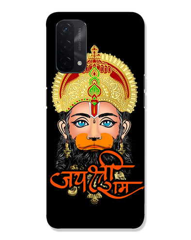 Jai Sri Ram -  Hanuman | OPPO A74 5G Phone Case