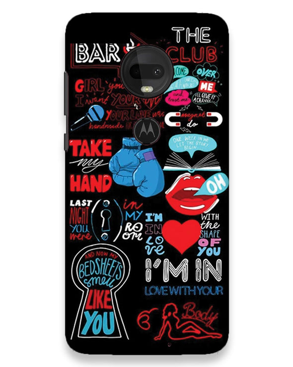 Shape of You | Moto g7 Phone Case