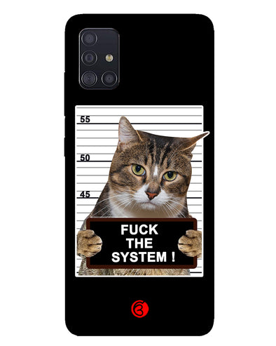 F*CK THE SYSTEM  | Samsung Galaxy M31s Phone Case