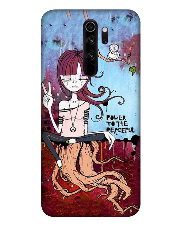 Power to the peaceful | Redmi Note 8 Pro Phone Case
