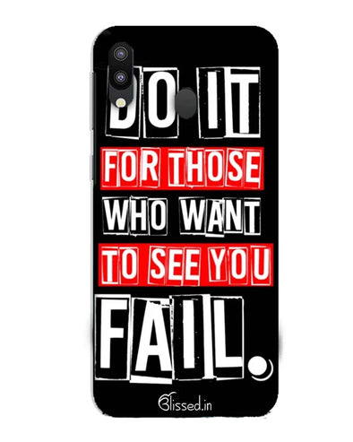 Do It For Those | Samsung Galaxy M20  Phone Case