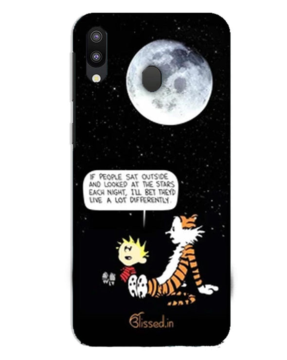 Calvin's Life Wisdom | Samsung Galaxy M10Phone Case