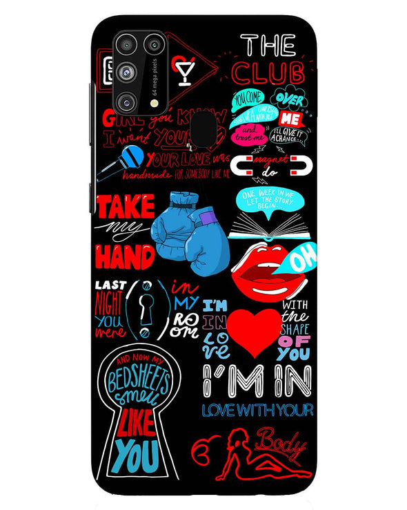 Shape of You | Samsung Galaxy M31 Phone Case