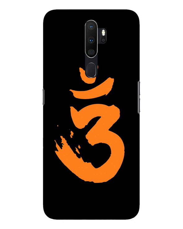 Saffron AUM the un-struck sound | oppo a5 Phone Case