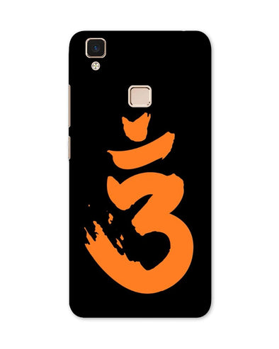 Saffron AUM the un-struck sound | Vivo V3 Max Phone Case