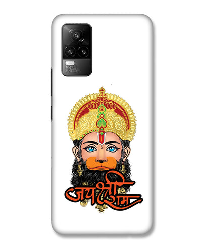 Jai Sri Ram -  Hanuman White | vivo Y73 Phone Case