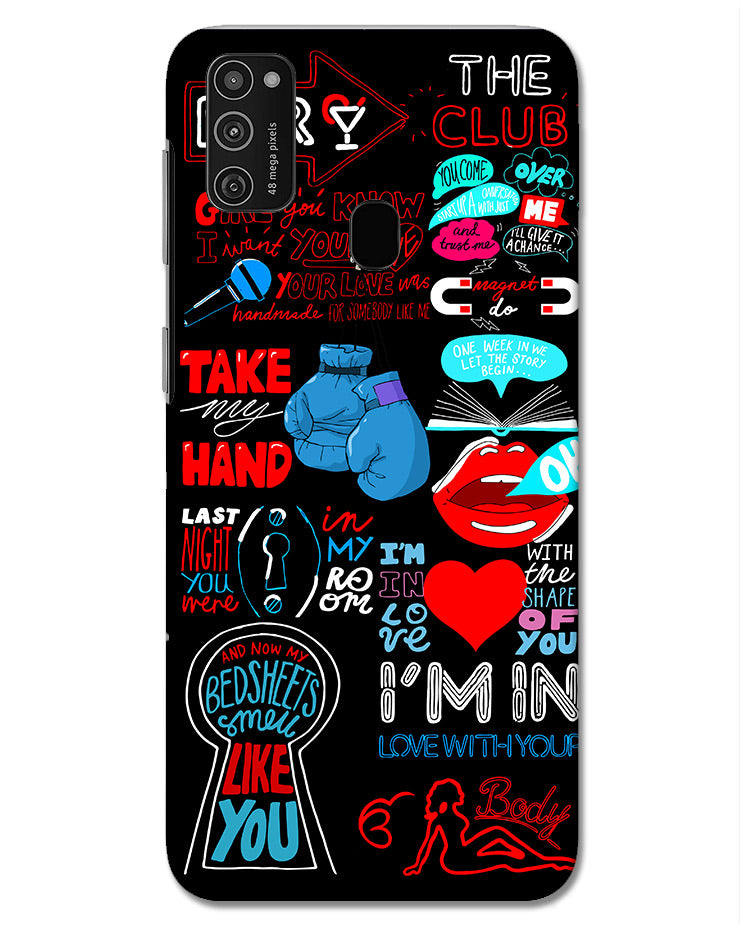 Shape of You Samsung Galaxy M21 Phone Case - Main Image