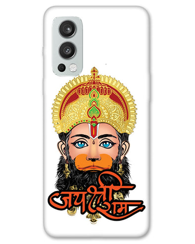 Jai Sri Ram -  Hanuman | One plus Nord 2 Phone Case