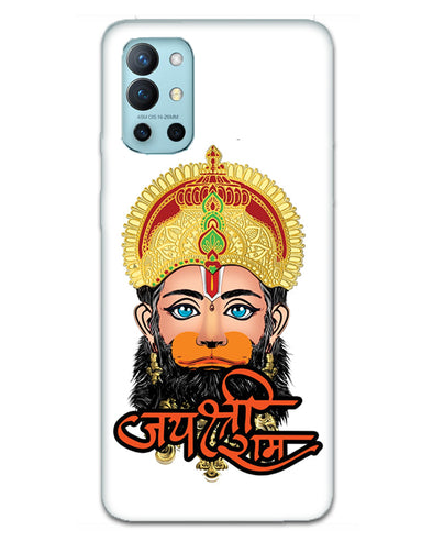 Jai Sri Ram -  Hanuman White  | OnePlus 9R Phone Case