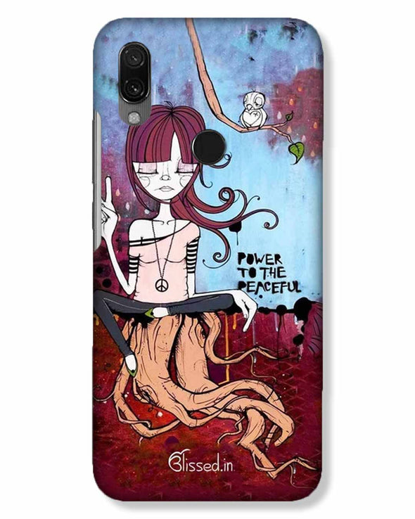 Power to the peaceful | Xiaomi Redmi 7 Phone Case