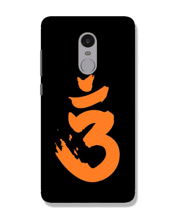 Saffron AUM the un-struck sound | Xiaomi Redmi Note4 Phone Case