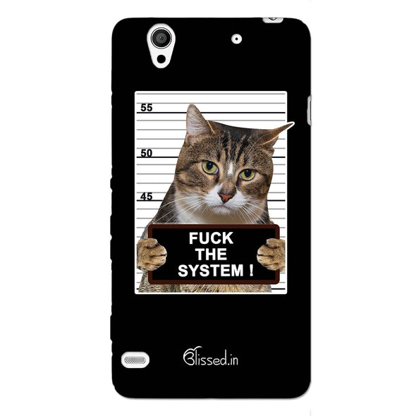F*CK THE SYSTEM  | SONY XPERIA C4 Phone Case