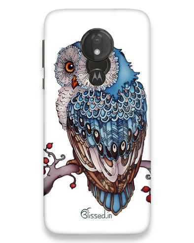 Blue Owl | moto g7 power Phone Case